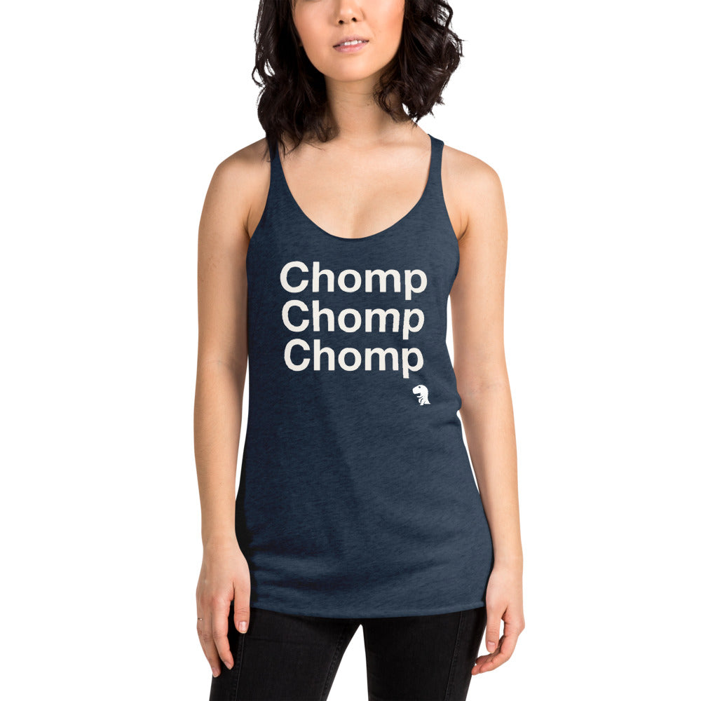 CHOMPY Talk Women's Racerback Tank