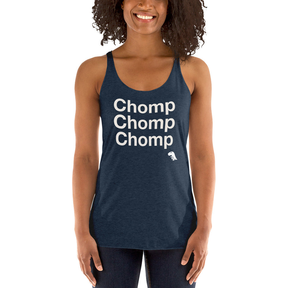 CHOMPY Talk Women's Racerback Tank