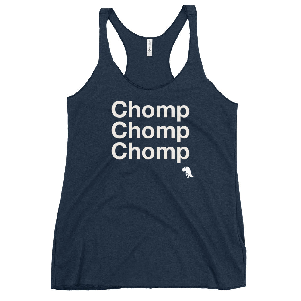 CHOMPY Talk Women's Racerback Tank