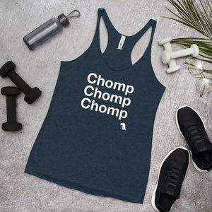 CHOMPY Talk Women's Racerback Tank