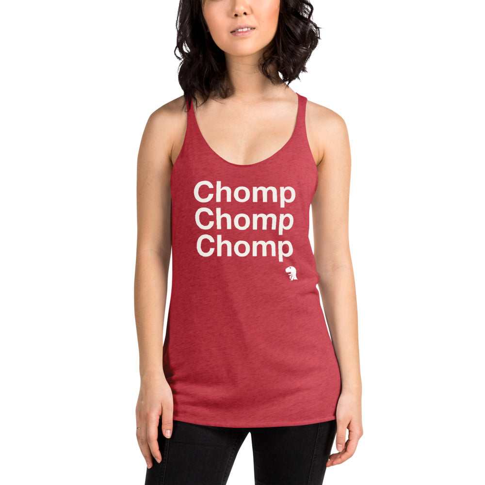 CHOMPY Talk Women's Racerback Tank